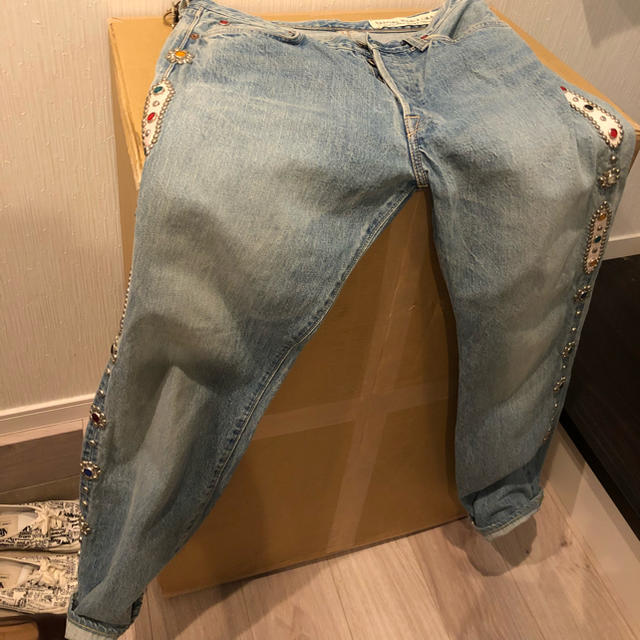 ご注意ください KAPITAL スタッズデニム 32インチ希少 | ccfl.ie