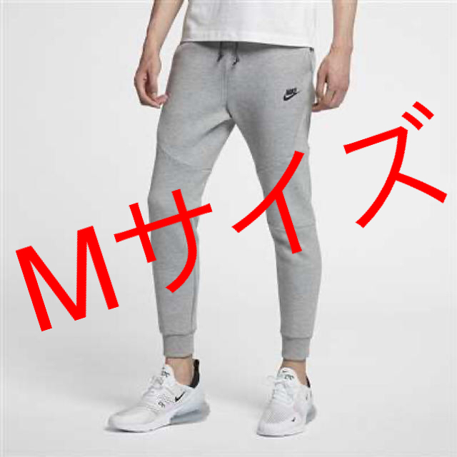 サイズ【新品】NIKE テックフリースジョガーパンツ Mサイズ ダークグレーヘザー