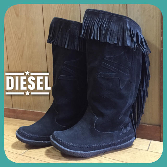 DIESEL(ディーゼル)の夏も♡【DIESEL】美脚フリンジブーツ レディースの靴/シューズ(ブーツ)の商品写真