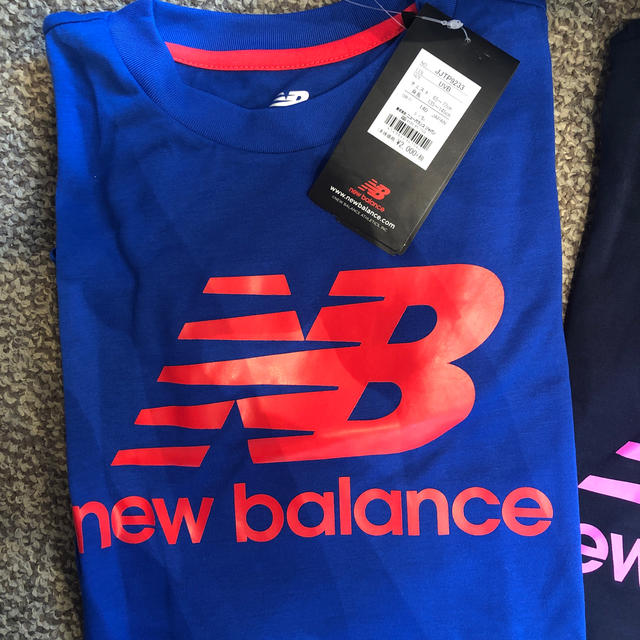 New Balance(ニューバランス)の【新品】ニューバランス tシャツ140 3点 キッズ/ベビー/マタニティのキッズ服男の子用(90cm~)(Tシャツ/カットソー)の商品写真