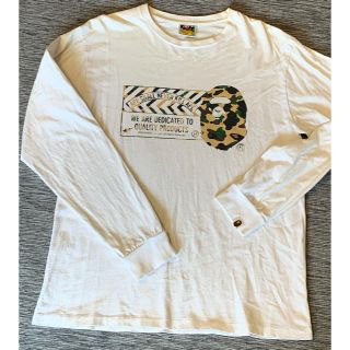 アベイシングエイプ(A BATHING APE)のAPE ロングTシャツ  送料無料(Tシャツ/カットソー(七分/長袖))