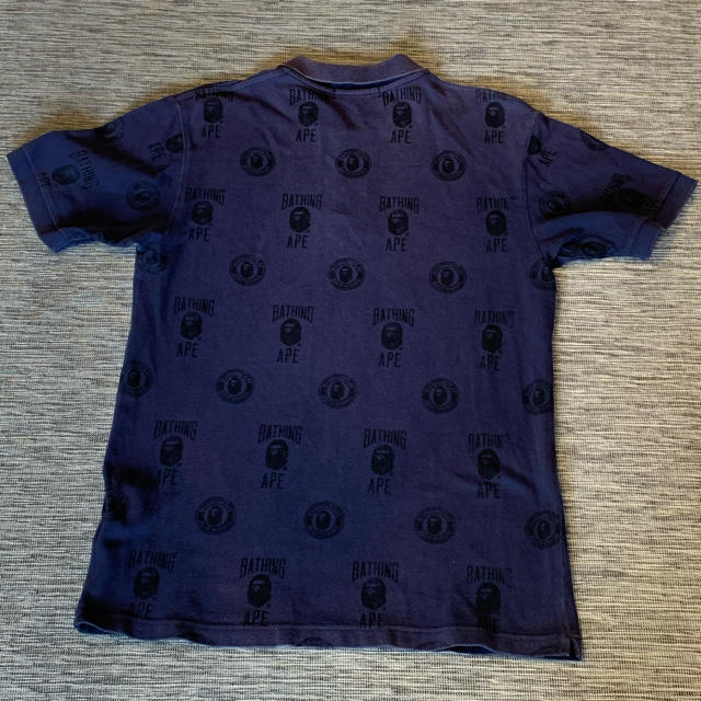 A BATHING APE(アベイシングエイプ)のAPE 半袖ポロシャツ  送料無料 メンズのトップス(ポロシャツ)の商品写真