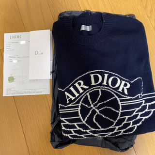 レア新品 air Dior エアディオール Jordan リストバンド ネイビー