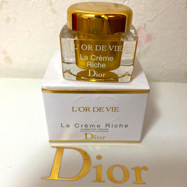 Christian Dior(クリスチャンディオール)のディオール オー・ド・ヴィ ラ クレーム リッシュ 高級クリームサンプルサイズ コスメ/美容のスキンケア/基礎化粧品(フェイスクリーム)の商品写真