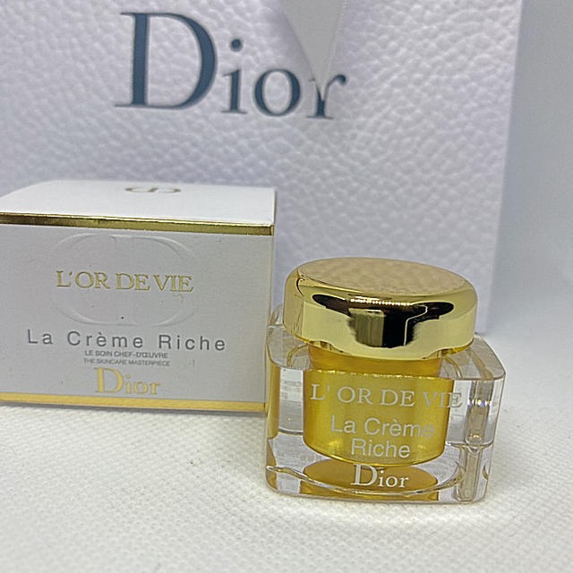 Christian Dior(クリスチャンディオール)のディオール オー・ド・ヴィ ラ クレーム リッシュ 高級クリームサンプルサイズ コスメ/美容のスキンケア/基礎化粧品(フェイスクリーム)の商品写真