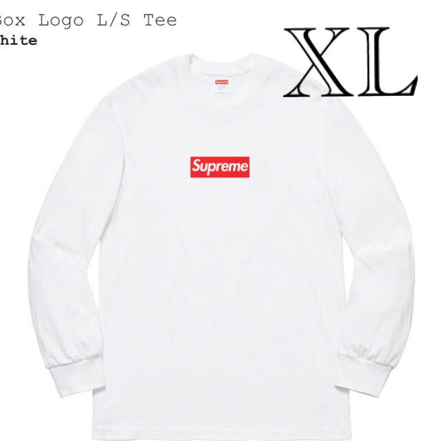 Supreme Box Logo L/S Tee シュプリーム ボックスロゴWhiteSIZE