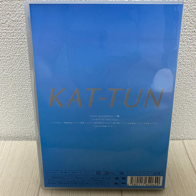 KAT-TUN(カトゥーン)の【 KAT-TUN】Real　Face　Film　通常盤 DVD エンタメ/ホビーのDVD/ブルーレイ(ミュージック)の商品写真