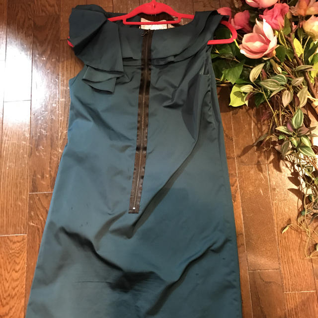 LANVIN en Bleu(ランバンオンブルー)のランバンオンブルー　ワンピース　結婚式　フォーマルにも　M 38サイズ レディースのワンピース(ひざ丈ワンピース)の商品写真