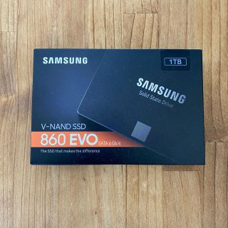 SAMSUNG 860 EVO 1TB 新品(PCパーツ)