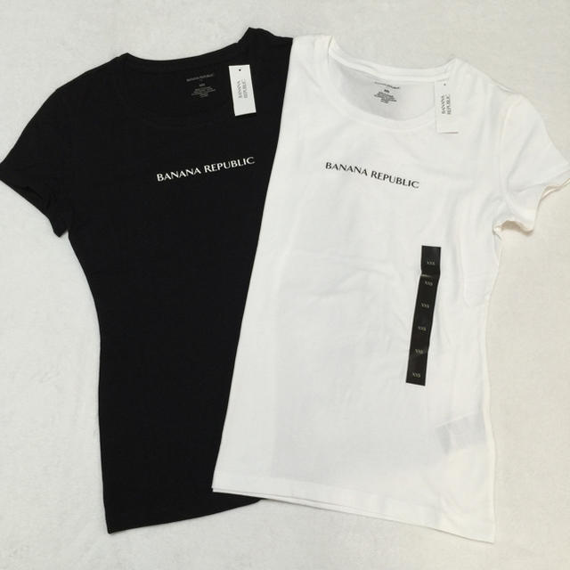 Banana Republic(バナナリパブリック)の新品✨バナリパ ロゴTシャツ 1枚♡ レディースのトップス(Tシャツ(半袖/袖なし))の商品写真
