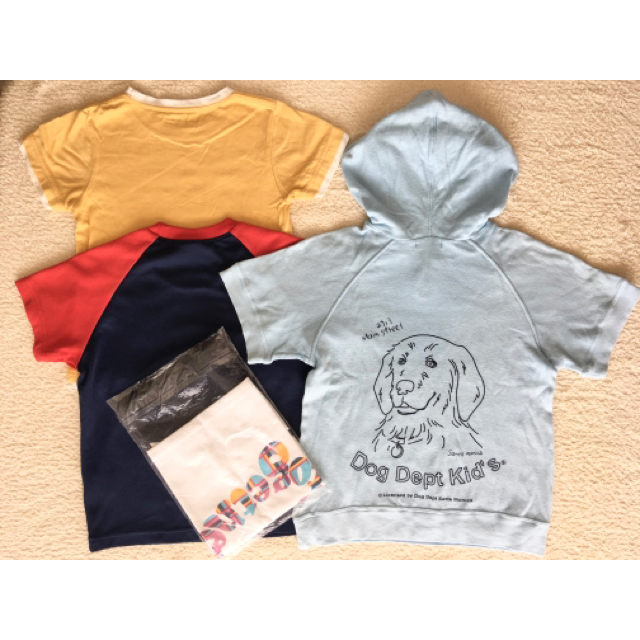 PUMA(プーマ)の120 男の子　春夏　4点　まとめ　セット　Tシャツ キッズ/ベビー/マタニティのキッズ服男の子用(90cm~)(Tシャツ/カットソー)の商品写真