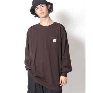 カーハート(carhartt)の即日発送　Carhartt⭐ポケット付きロンT (Tシャツ/カットソー(七分/長袖))