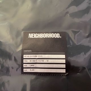 NEIGHBORHOOD DR WOO-1 / C-TEE . SS LSIZE