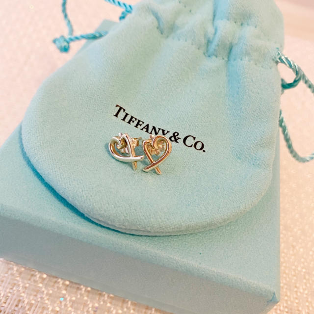 Tiffany & Co.(ティファニー)のTiffany ティファニー♡ラビングハート ピアス レディースのアクセサリー(ピアス)の商品写真