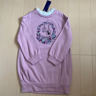 アナスイミニ(ANNA SUI mini)の【ご専用】ANNA SUImini 130【新品】♡刺繍♡(ワンピース)