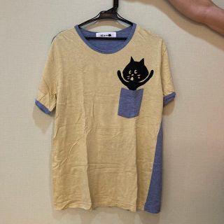 ネネット(Ne-net)のみやちゃん様専用　にゃー　Tシャツ　イエロー(Tシャツ(半袖/袖なし))