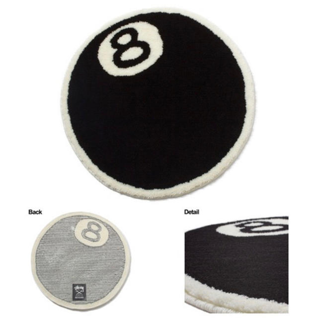 【新品・未使用】STUSSY/8ball Rug