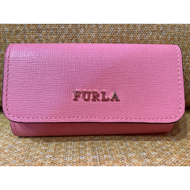 Furla(フルラ)の【新品】FURLAピンクキーケース レディースのファッション小物(キーケース)の商品写真