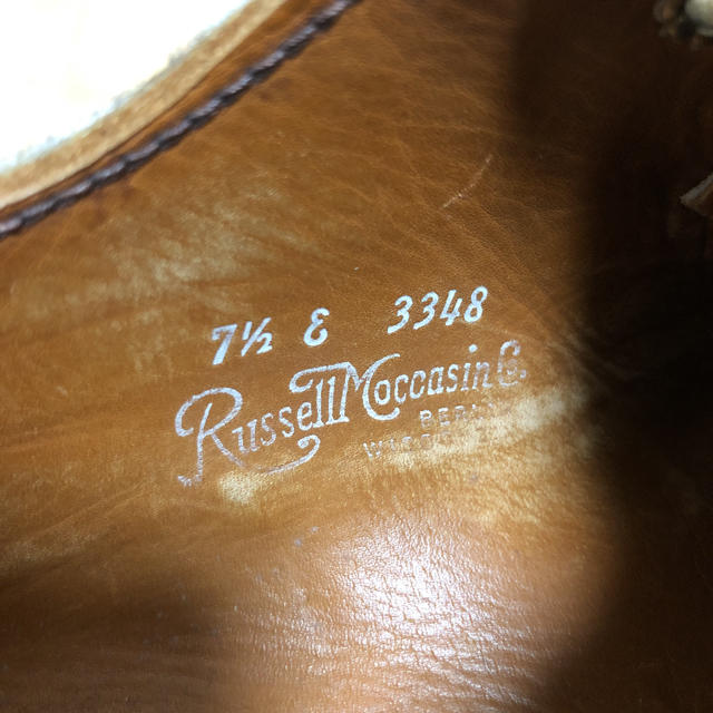 RUSSELL MOCCASIN(ラッセルモカシン)のラッセルモカシン ネペンテス 別注 7.5 25.5 トリプルヴァンプ メンズの靴/シューズ(ブーツ)の商品写真