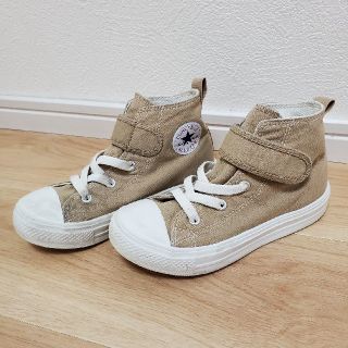 コンバース(CONVERSE)のコンバース　ハイカット　ベージュ　19(スニーカー)