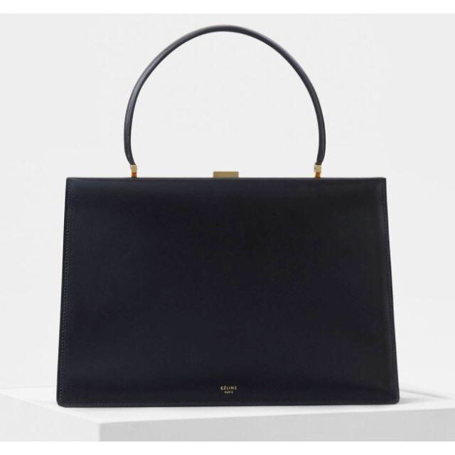 バッグご専用　Old CELINE クラスプ バッグ ブラック