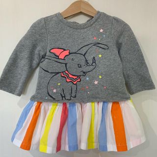 ベビーギャップ(babyGAP)のbaby GAP 秋冬ワンピース　6〜12m(ワンピース)