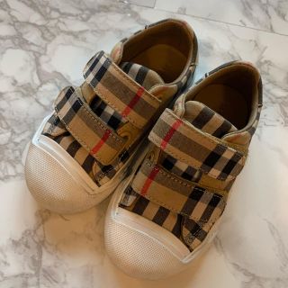 バーバリー(BURBERRY)のKIDS バーバリー 靴 23(スニーカー)