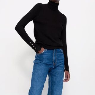 ザラ(ZARA)のZARA ハイネックニットセーター(ニット/セーター)