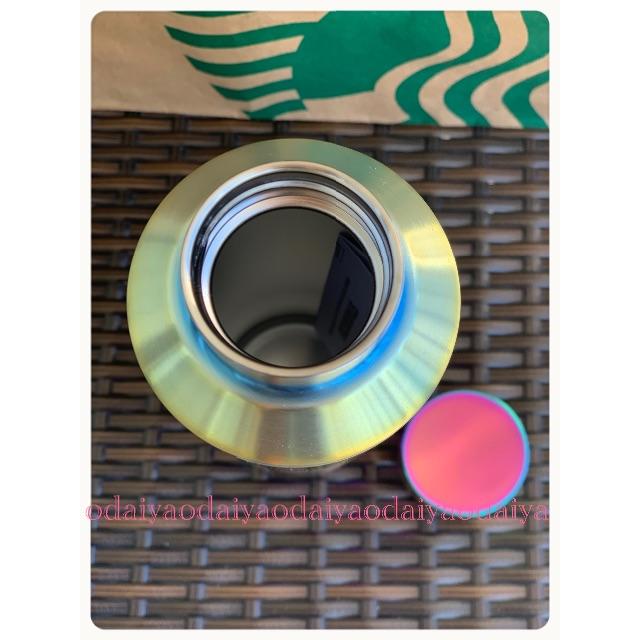 Starbucks Coffee(スターバックスコーヒー)の海外限定 スターバックス スタバ ピンクゴールドグラデーション ステンレスボトル インテリア/住まい/日用品のキッチン/食器(タンブラー)の商品写真