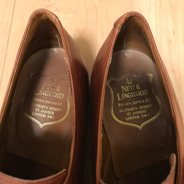 New & Lingwood 茶 メンズ 7E | marshfieldhurricanes.com