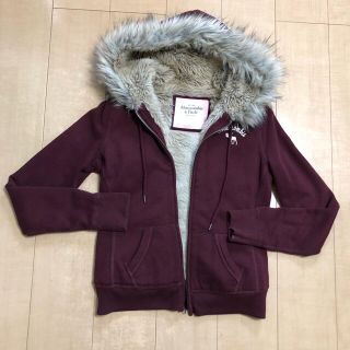 アバクロ(Abercrombie&Fitch) ボアパーカー パーカー(レディース)の ...