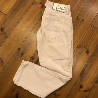 リー(Lee)のLee ピンク　コーデュロイパンツ　XS(カジュアルパンツ)