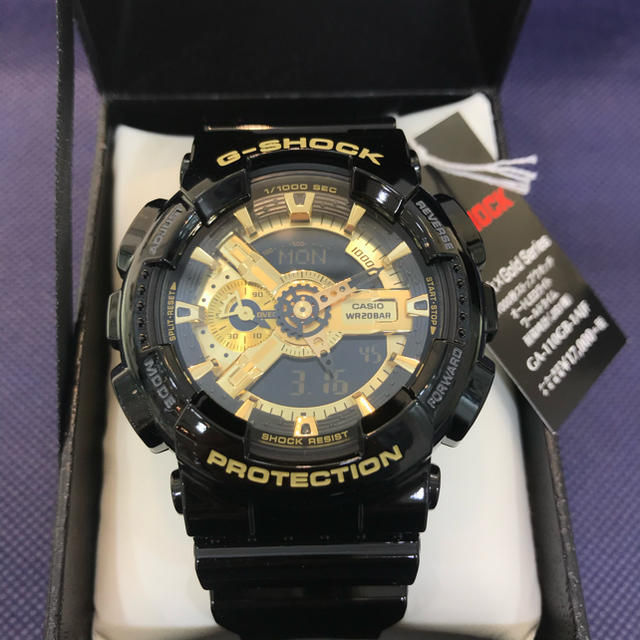 新品☆ G-SHOCK GA-110GB-1AJF ブラックゴールド 国内正規品