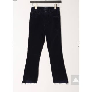 新品 MOTHER INSIDER CROP 24 マザー コーデュロイ パンツ
