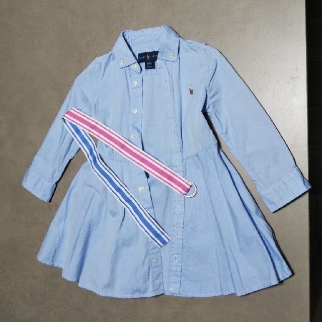 Ralph Lauren(ラルフローレン)のラルフローレン ワンピース 100 キッズ/ベビー/マタニティのキッズ服女の子用(90cm~)(ワンピース)の商品写真