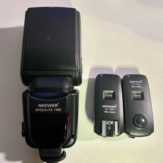 Neewer 750Ⅱ リモートフラッシュトリガーセット　Sony Nikon(ストロボ/照明)