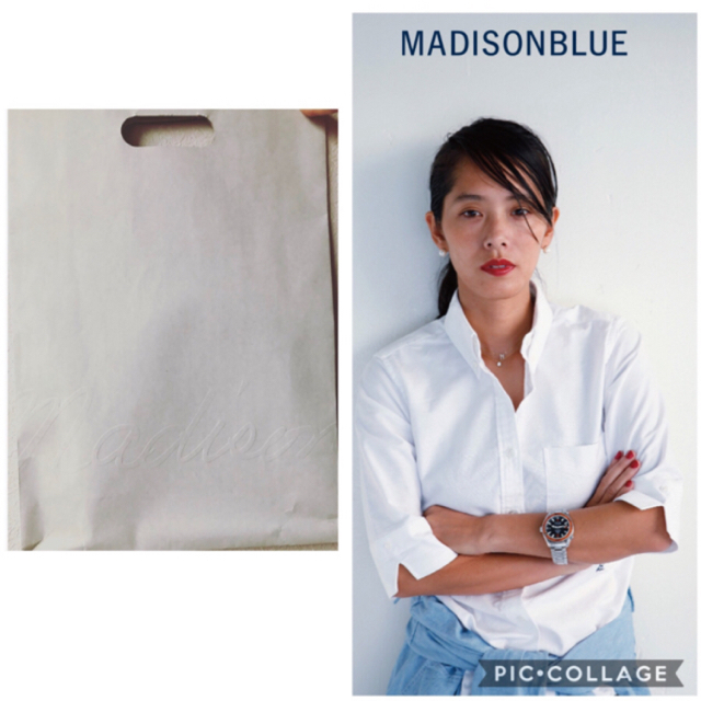 MADISONBLUE(マディソンブルー)のMADISONBLUE オックスフォードシャツ ボタンダウン 半袖 メンズのトップス(シャツ)の商品写真