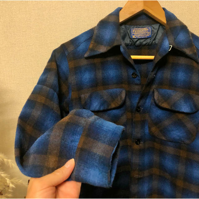 PENDLETON(ペンドルトン)のペンドルトン🏕チェックウールシャツ レディースのトップス(シャツ/ブラウス(長袖/七分))の商品写真