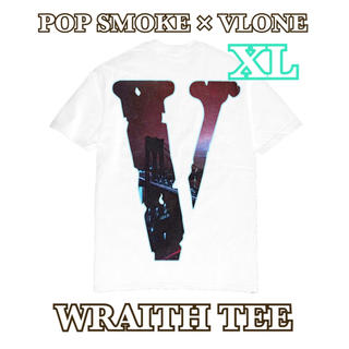 Pop Smoke × Vlone Wraith Tee White XL ② | yoshi-sushi.ca