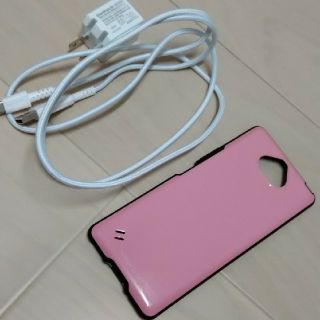 エクスペリア(Xperia)のXperia8ケース　と　充電器(バッテリー/充電器)