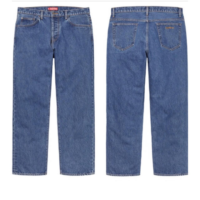 Supreme - supreme loose fit jean 32インチ 2019fwの通販 by 801108's shop