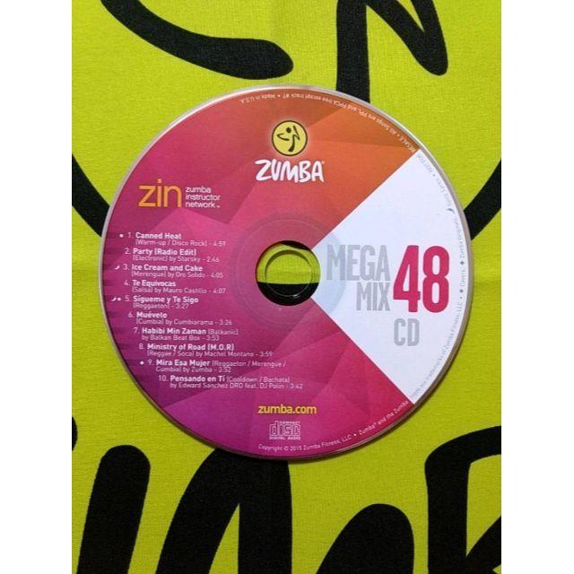 Zumba(ズンバ)のZUMBA　ズンバ　MEGAMIX　CD　45　46　47　48　4枚セット エンタメ/ホビーのCD(ワールドミュージック)の商品写真