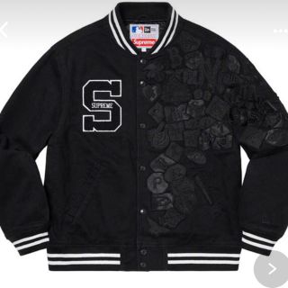 シュプリーム(Supreme)のsupreme new era MLB varsity jacket (スタジャン)