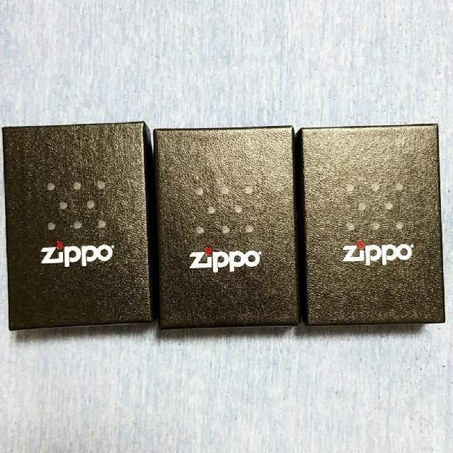 ZIPPO(ジッポー)のZIPPO zippo ジッポ 空箱 箱のみ　3個 説明書付き メンズのファッション小物(タバコグッズ)の商品写真