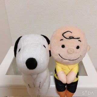 ピーナッツ(PEANUTS)のスヌーピー　ちょっこりさんシリーズ(ぬいぐるみ)