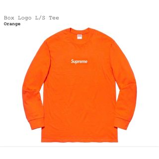 シュプリーム(Supreme)のSupreme Box Logo L/S Tee シュプリーム ボックス ロゴ(Tシャツ/カットソー(七分/長袖))