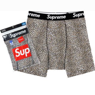 シュプリーム(Supreme)のSupreme®︎/Hanes Leopard Boxer Briefs(ボクサーパンツ)