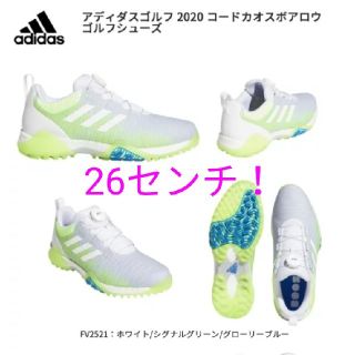 アディダス(adidas)のアディダス ゴルフ adidas コードカオス ボア ロウ KXJ34 メンズ (シューズ)