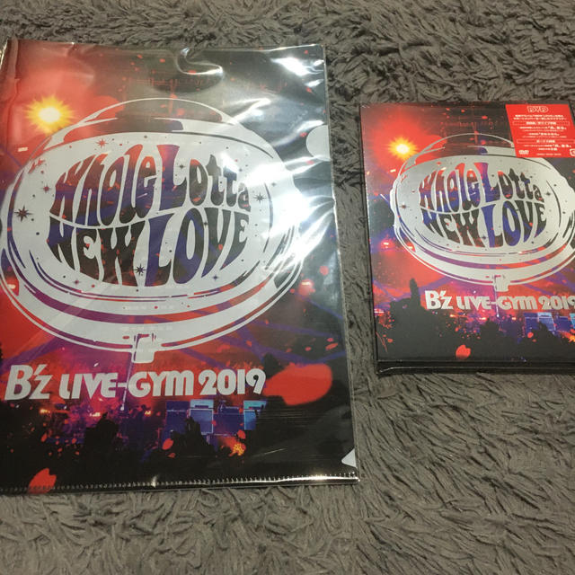 【新品未開封DVD】B'z Whole Lotta NEW LOVE