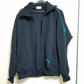 プーマ(PUMA)のプーマ　ジャージ上　黒色(ジャージ)